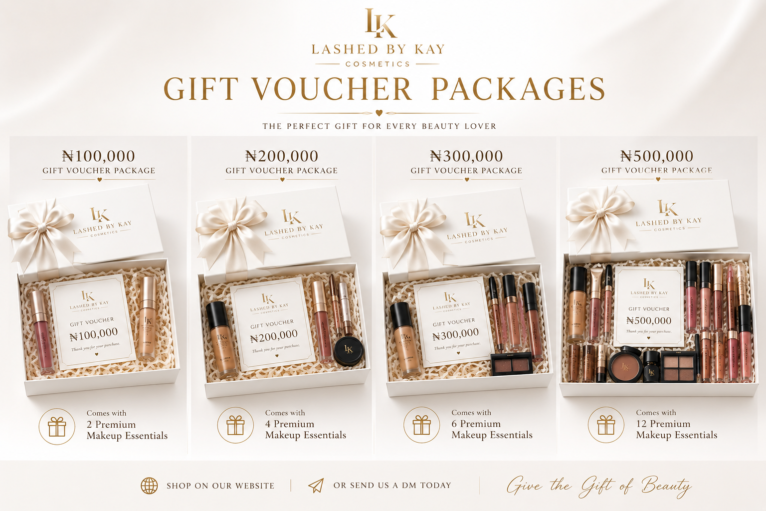 LASHEDBYKAY GIFT VOUCHERS